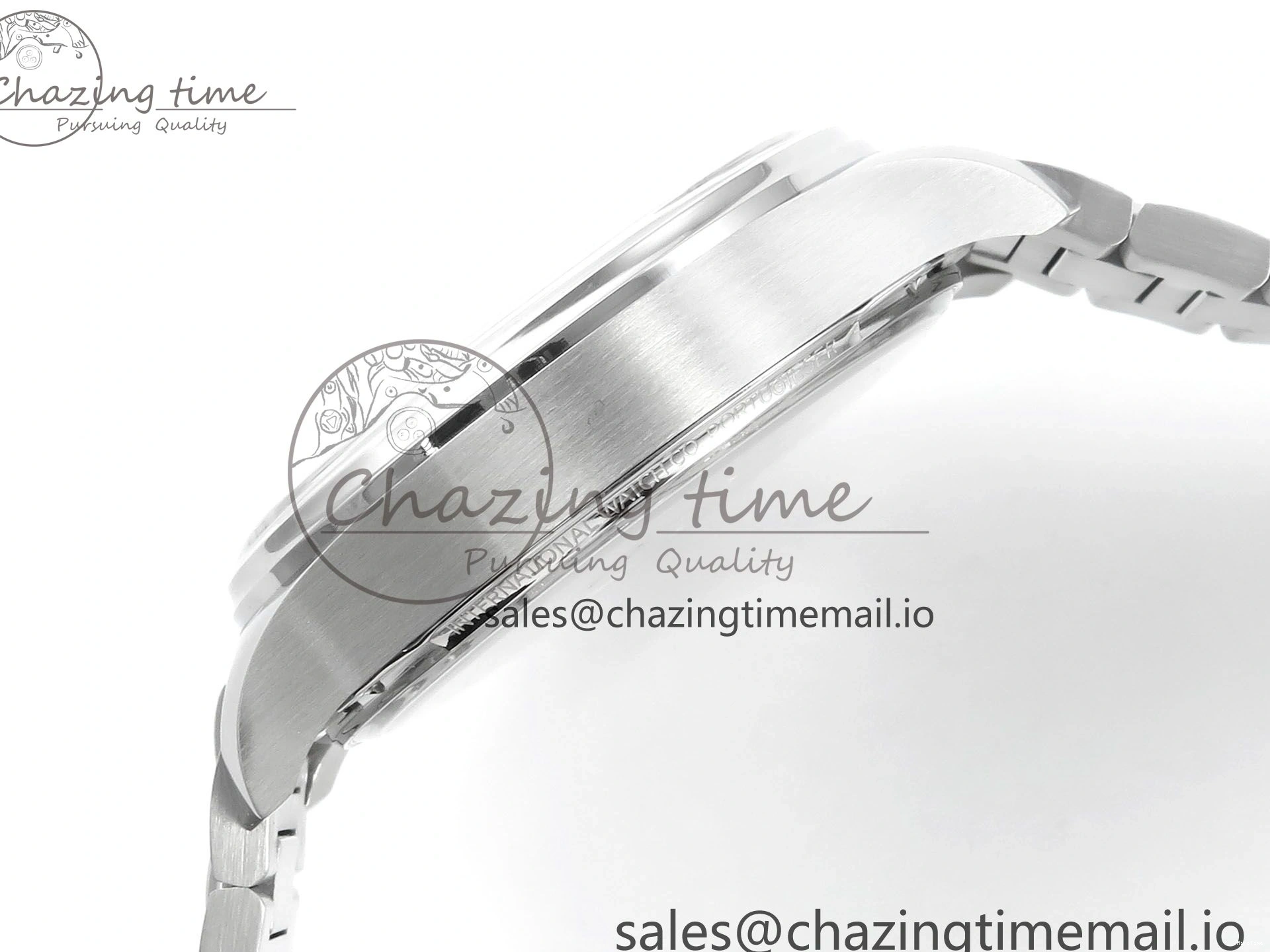 MIROTIME 0324 Portugieser Auto IWC0562A APSF 1:1 Best Edition White RG Dial on SS Bracelet A Unique 6991